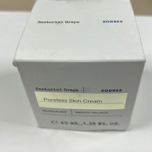 Korres 40ml Santorini Grape Poreless Skin Cream Salicylic Acid Smooth & Balance